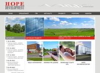 Webová stránka Hope Development