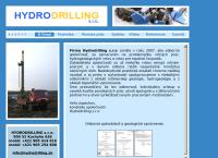 Webová stránka Hydrodrilling s.r.o.