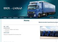 Webová stránka IBER-CARGO, spol. s r.o. Nitrianske Hrnčiarovce