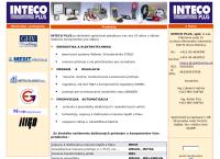 Webová stránka Inteco Plus, Spol. S R.o.