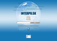 Webová stránka Interpo Spol. S R.o.