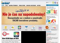 Webová stránka ISCAR SR s.r.o.
