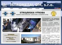 Webová stránka Istrometal Dm S.r.o.