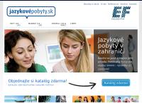 Webová stránka JAZYKOVÉ POBYTY s.r.o.