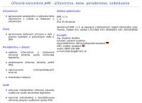 Webová stránka JHM s.r.o.