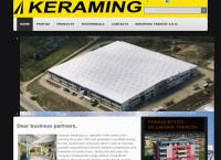 Webová stránka Keraming Trencín s.r.o.