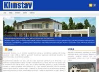 Webová stránka Klinstav s.r.o.