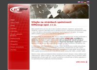 Webová stránka Kmgroup Spol. S.r.o. Košice