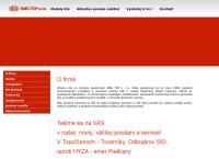 Webová stránka KMG Top s.r.o.