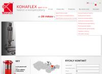 Webová stránka KOHAFLEX spol. s r.o.