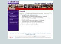 Webová stránka KONGRES management s.r.o.