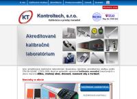 Webová stránka KONTROLTECH s.r.o.