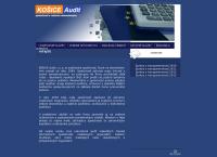 Webová stránka KOŠICE Audit s.r.o.