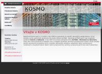Webová stránka KOSMO spol. s r.o.