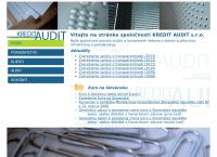 Webová stránka KREDIT AUDIT s.r.o.