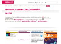 Webová stránka MediaCom Bratislava s.r.o.