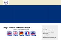Webová stránka METAL CONTAINER