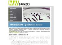Webová stránka MM Brokers s.r.o.