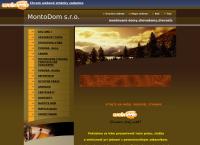 Webová stránka Montodom S.r.o.
