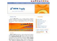 Webová stránka MPM Trade s.r.o.