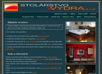 Webová stránka Wydra, S.r.o.