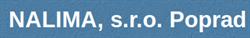 NALIMA S.R.O. Poprad