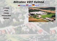 Webová stránka Nitratex