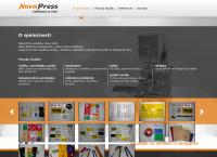 Webová stránka Novapress