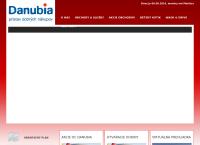Webová stránka Danubia