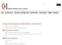 Webová stránka ODIS s.r.o.