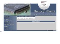 Webová stránka Opensoft Project Juraj Ziman