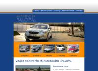 Webová stránka Autobazár Palopal