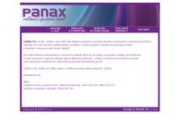 Webová stránka PANAX CO., s.r.o.