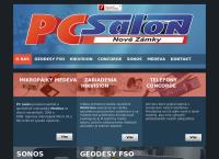 Webová stránka PC salón