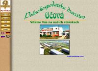 Webová stránka Poľnohospodárske Družstvo Očová
