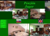 Webová stránka Penzión Jager