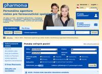 Webová stránka Pharmonia S.r.o.