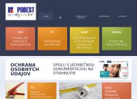 Webová stránka Pobest, S.r.o.