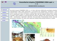 Webová stránka Podzemná Voda S.r.o.