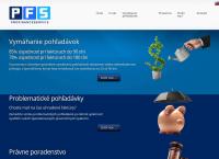 Webová stránka Pro - Finance Service S.r.o.