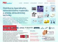 Webová stránka Pulimedical, Spol. S R.o.