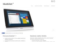 Webová stránka Blueticket S.r.o.