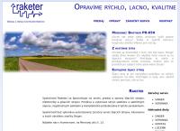 Webová stránka Raketer