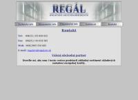 Webová stránka Regal spol. s r.o.