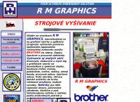 Webová stránka RM Graphics