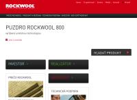 Webová stránka Rockwool Slovensko S.r.o.
