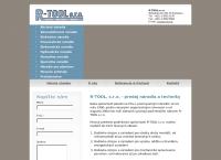 Webová stránka R - Tool S.r.o.