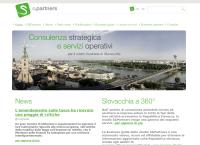 Webová stránka S&partners S.r.o.