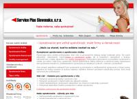 Webová stránka Service Plus Slovensko, S.r.o.