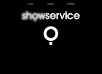 Webová stránka Showservice